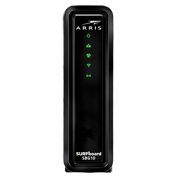 ARRIS SBG10 SURFboard DOCSIS 3.0 Cable Modem & Wi-Fi Router