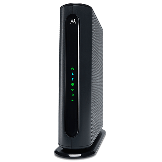 Motorola MG7550 16×4 Cable Modem plus AC1900 Dual Band Wi-Fi with Power Boost and DFS